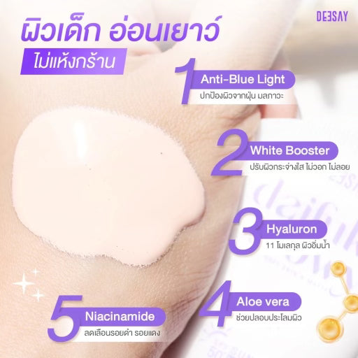 Daifuku Glowy Soft Skin & Matte Sunscreen High Protection SPF50+ PA++++ 5ml