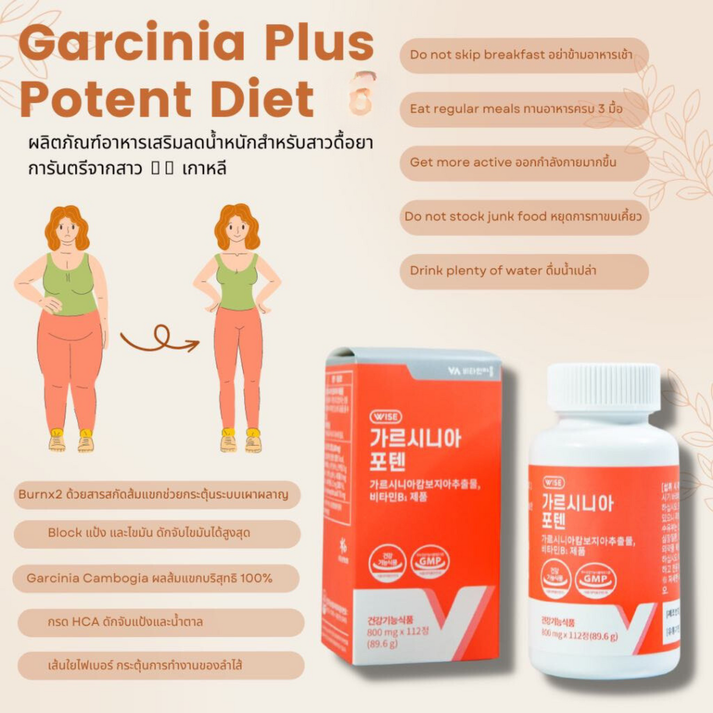 VITAMINVILLAGE GARCINIA POTIENT